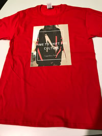 Time To Shift The Culture Tee (Red)