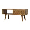 Scandi Carved Media Unit