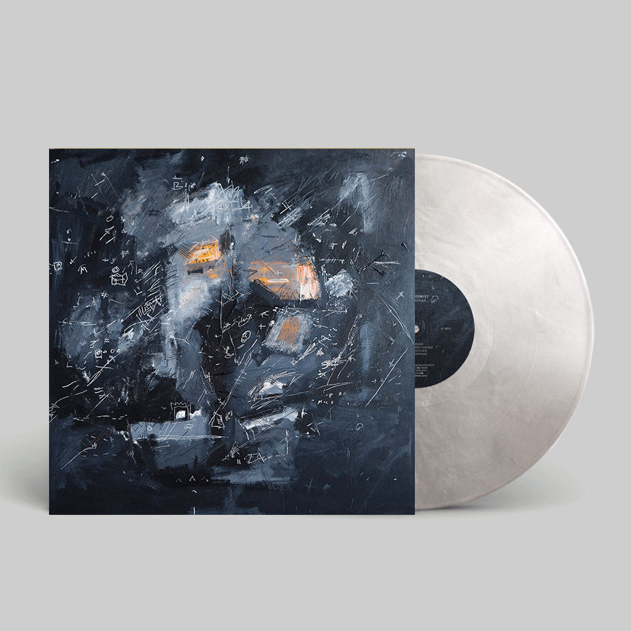 Image of Echonomist 'Strymonas' Ltd. Edition 12" Grey / Silver Marble Vinyl