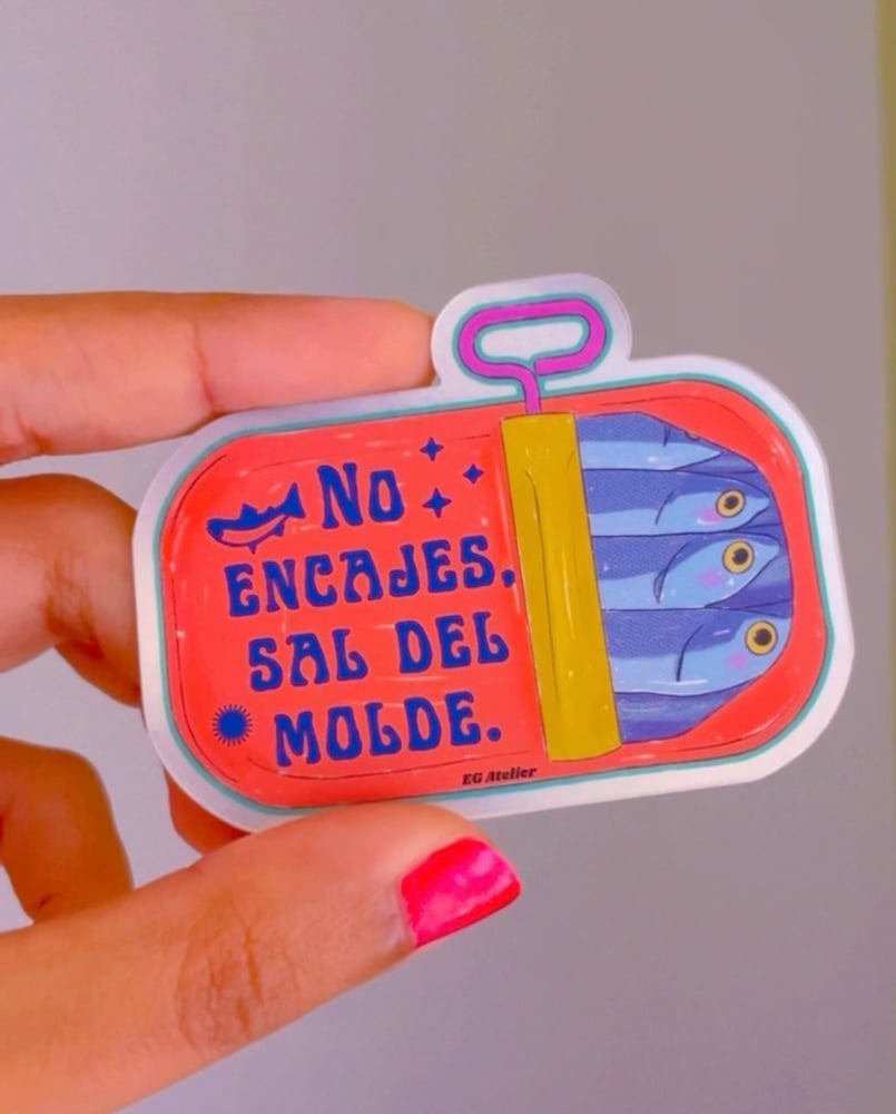 Image of Not Your Average Sardine sticker