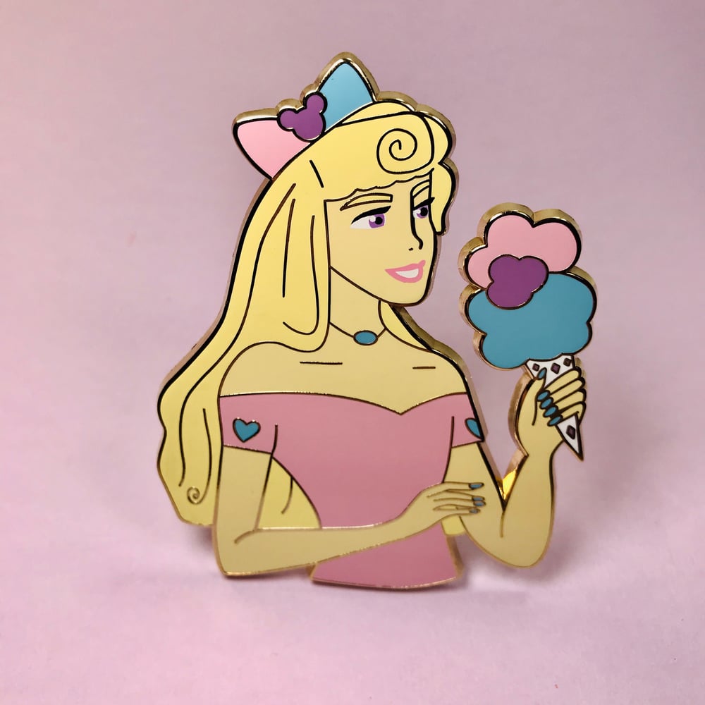 Image of Snack Princess Aurora Pin