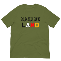 Image 3 of LOWER AZ NATIVE LAND White font Unisex t-shirt