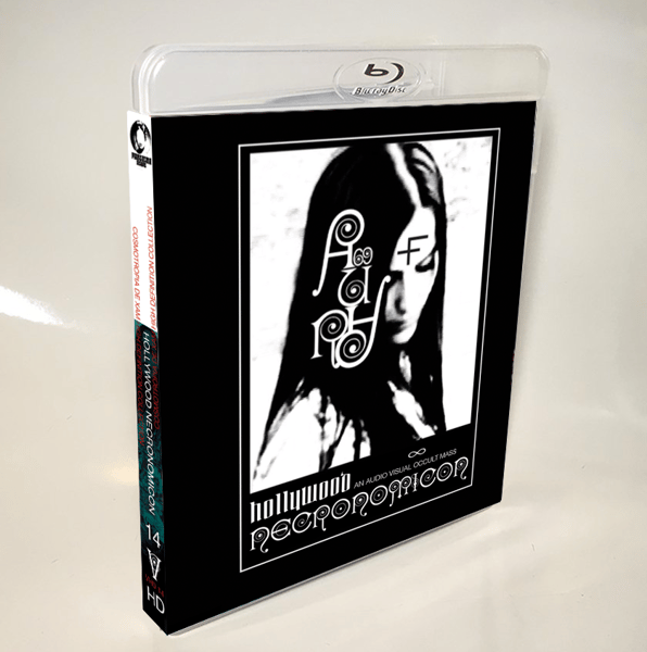 Image of HOLLYWOOD NECRONOMICON - LIMITED 33 SIGNED/STAMPED BLU-RAY-R + POSTER (DESIGN B)