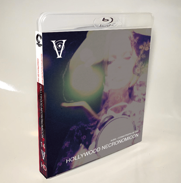 Image of HOLLYWOOD NECRONOMICON - LIMITED 33 SIGNED/STAMPED BLU-RAY-R + POSTER (DESIGN A)