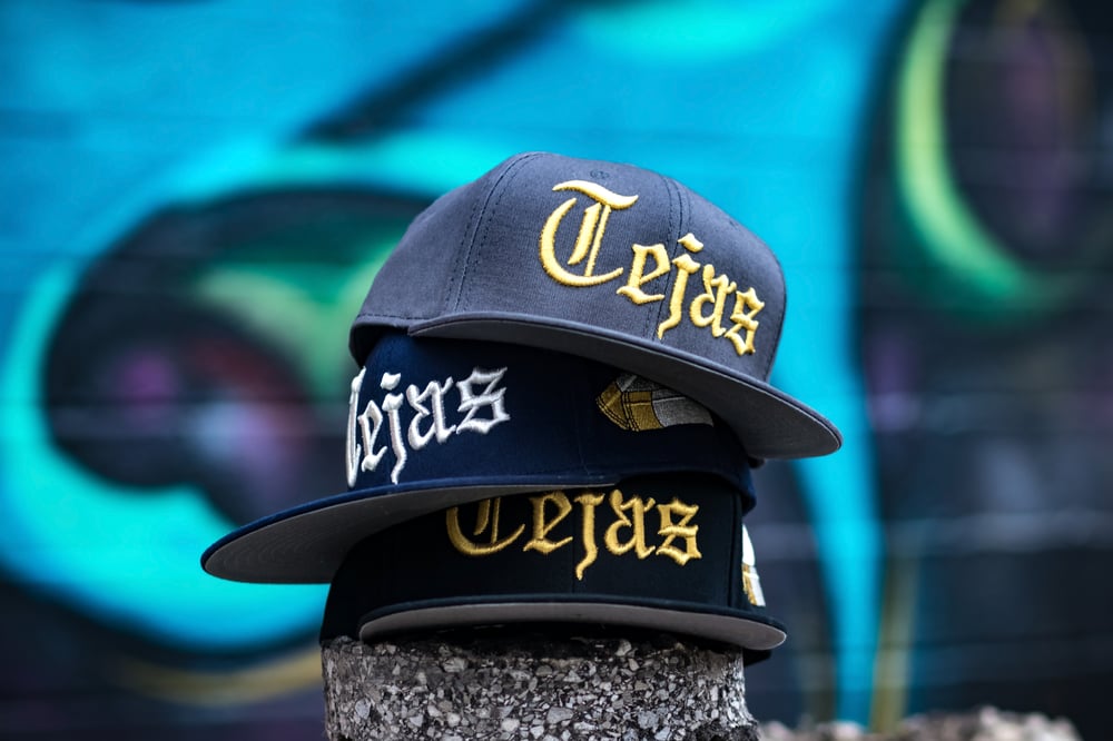 Image of Blue #Tejas SnapBack Caps