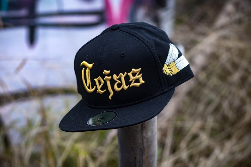 Image of Black #Tejas SnapBack Cap