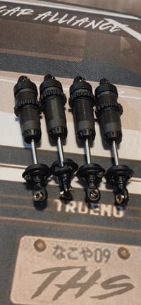 Image 1 of TRAXXAS 1/10 Gray Composite XX-Long GTR Shocks (4) - Part # 7462-Gray (Jato 4x4 BL2S)