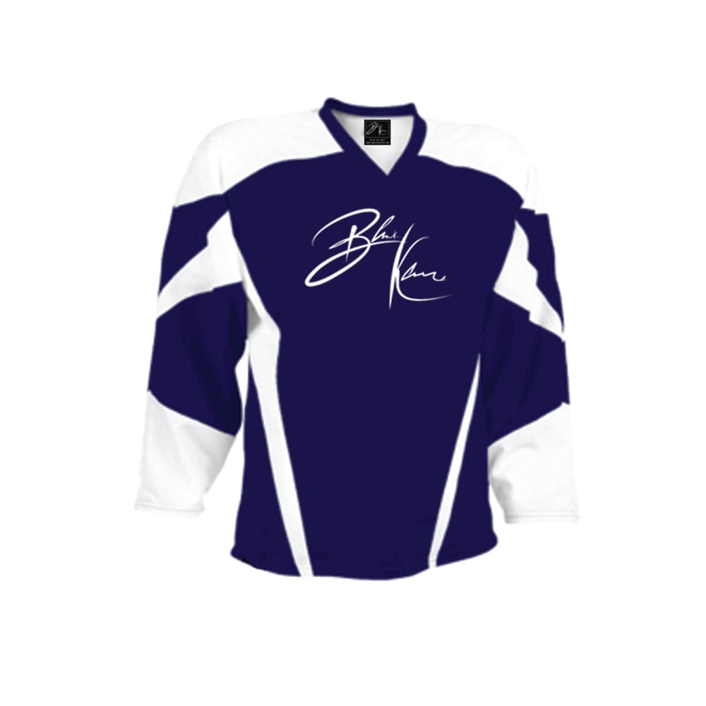 Image of Hockey signature Jersey navy