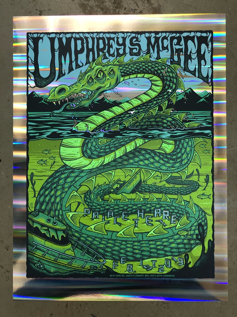 Image of Umphrey’s McGee - February 1st, 2019 - Palace Theatre - Pillar Foil Edition