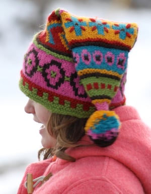 Image of Knit PDF - Farmgirl's (or Farmboy's) Stocking Cap Download