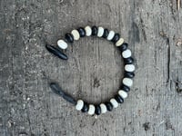 Image 2 of Bog oak and Antler bracelet 