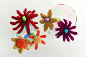 Image of Knit PDF - Felted Pen and Pencil Cozies Download