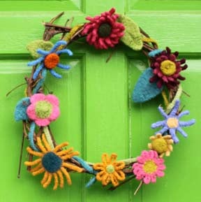 Image of Knit PDF - Olympia's Knit and Crochet Felted Flowers Download