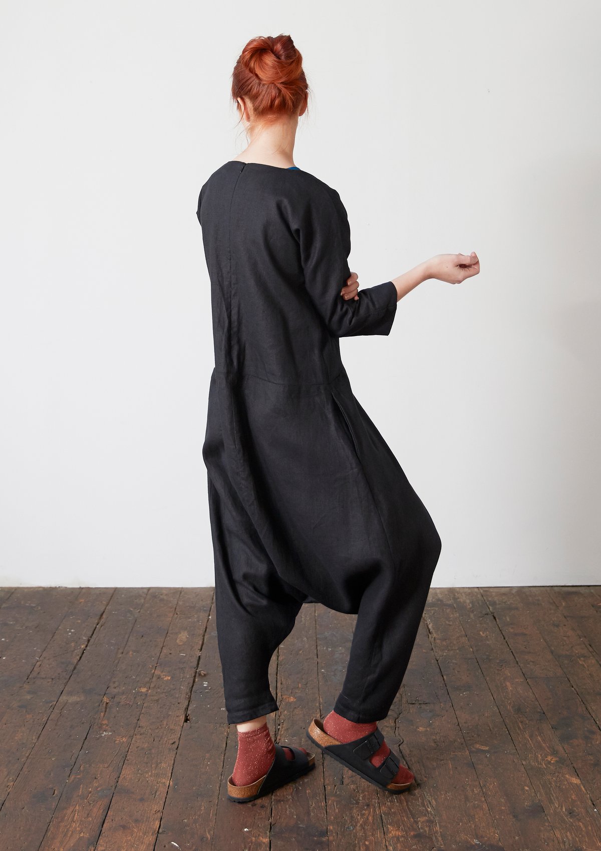 Image of Long Sleeve Jumpsuit