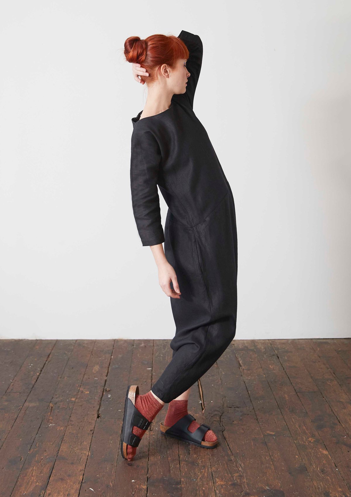 Image of Long Sleeve Jumpsuit