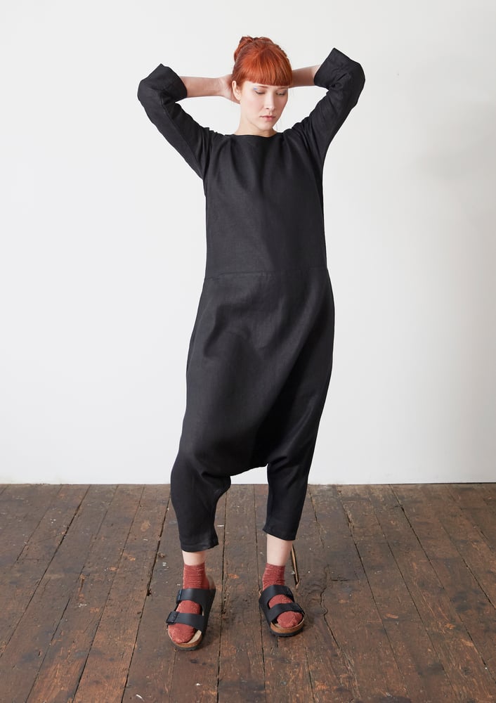 Image of Long Sleeve Jumpsuit