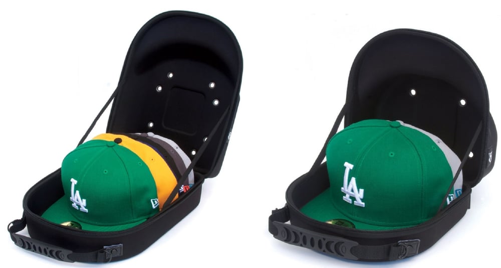 Image of 2 cases of Hat carrier for 6 cap and 2 cap gift set