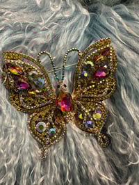 XL Bronzie Butterfly Brooch