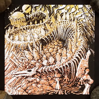 Image 1 of 'Space Dino' 6x6" art print