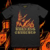 Bvrning Chvrches t shirt (PRE ORDER)