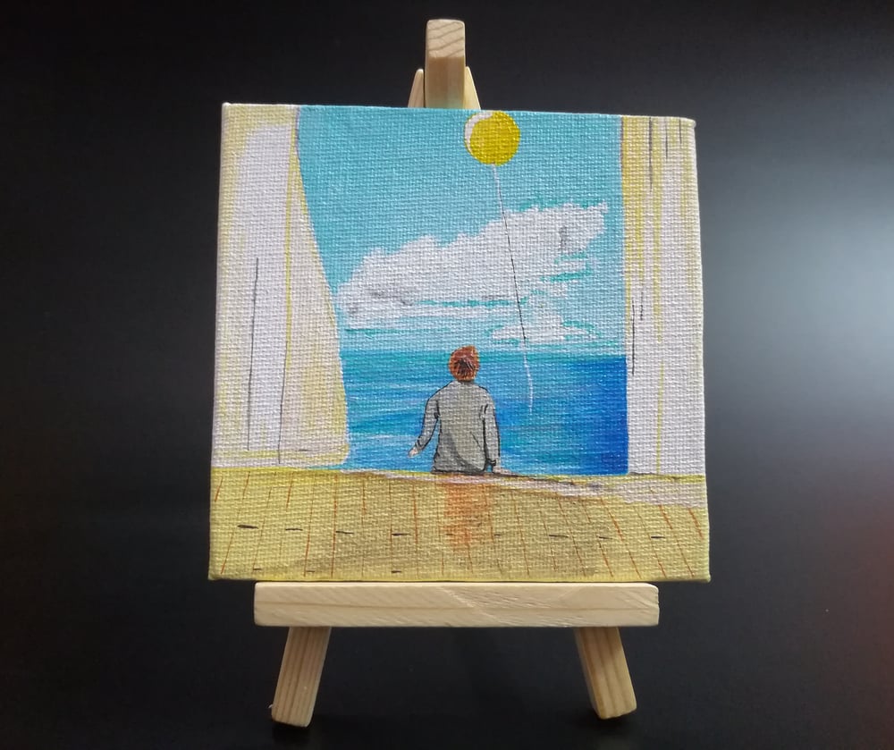 BTS SERENDIPITY JIMIN NIGHT VERSION MINI PAINTING | One_ahgase_army
