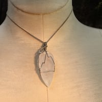 Image 3 of Strength Wrapped Agate Chip Necklace