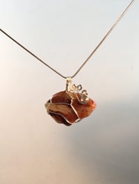 Image 3 of Stability Wrapped Agate Chip Necklace 