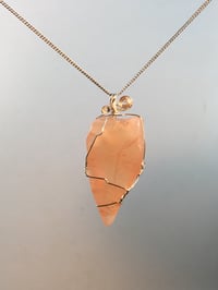 Image 3 of Clarity Wrapped Agate Chip Necklace 