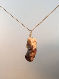 Image 3 of Protection Wrapped Agate Chip Necklace 