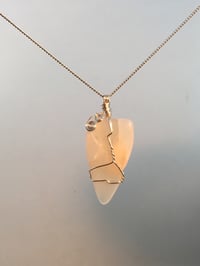 Image 3 of Introspection Wrapped Agate Chip Necklace 