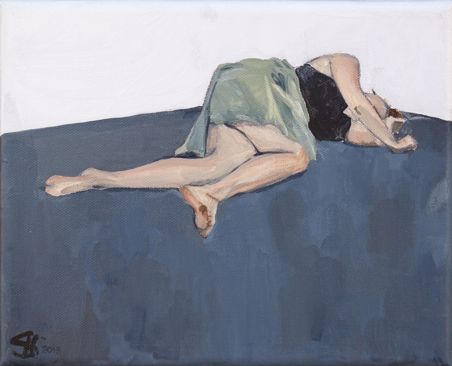 Image of Framed Study Elaine