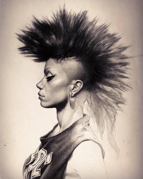 Image of ‘DULCE’ [ Drawing ] - 22 x 17” - Limited Edition Museum Archival Print