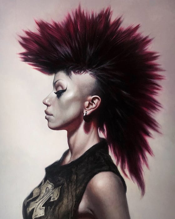Image of ‘DULCE’ [ Painting ] - 34 x 30” - Deluxe Limited Edition Museum Archival Print