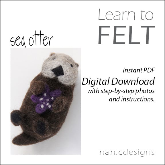 PDF Sea Otter Felting Instructions