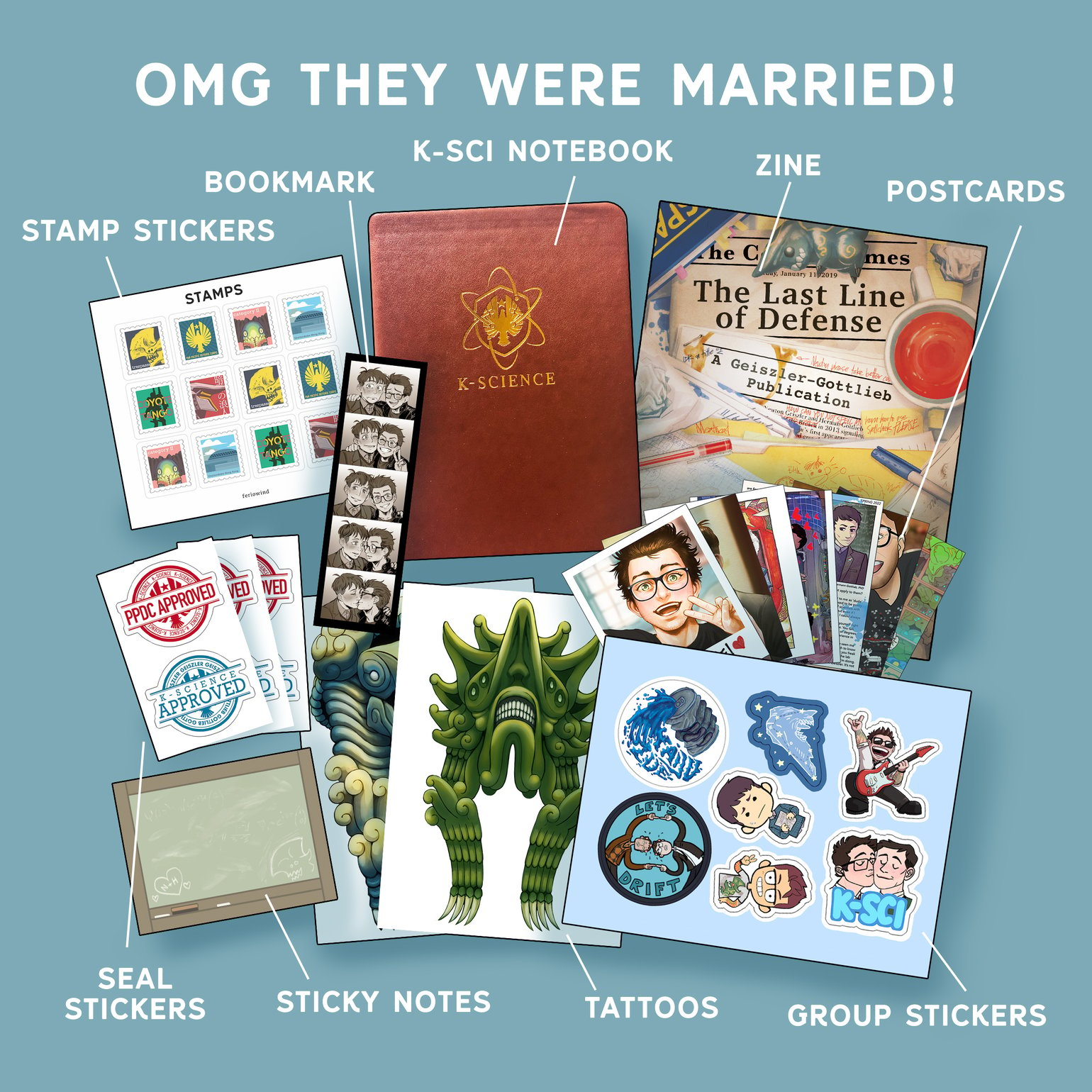 Image of OMG THEY WERE MARRIED - Bundle