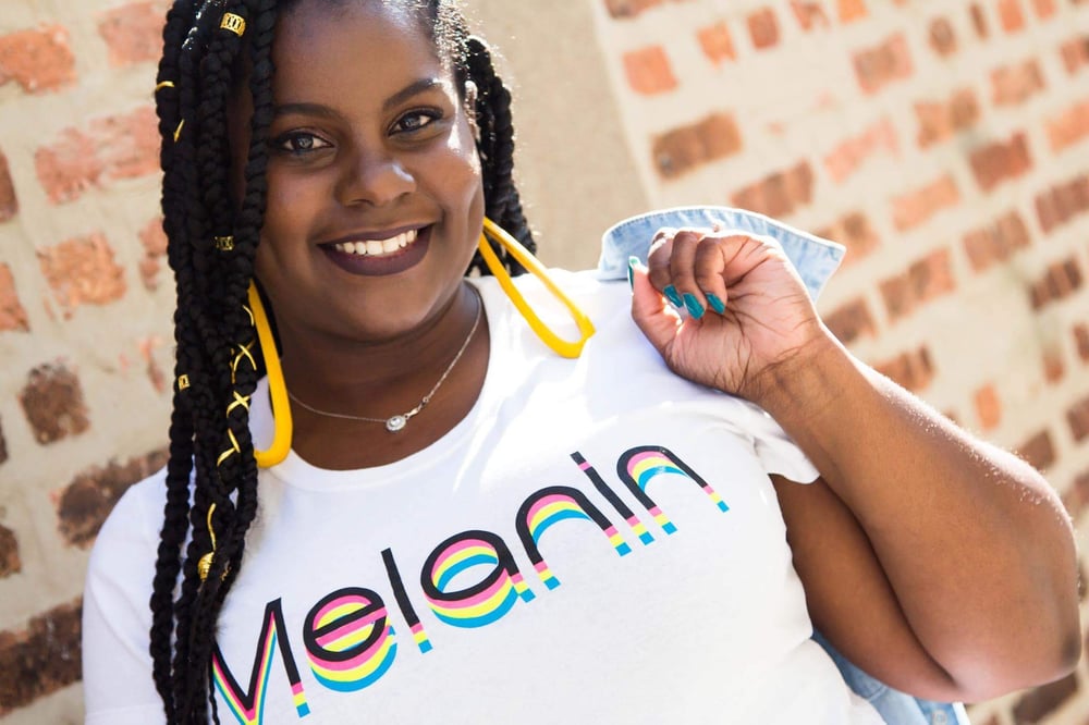 Image of Multicolored Melanin T-Shirt & Tank