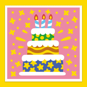 Image of Super Cake! · Greeting Card