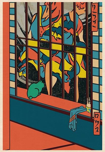 Image of 'Homage to Hiroshige' // Giclee print