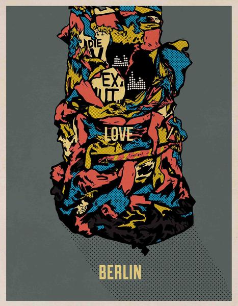 Image of 'Love Berlin' // Giclee print