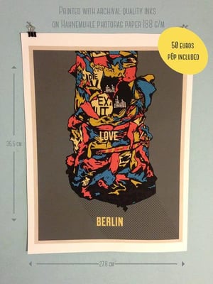 Image of 'Love Berlin' // Giclee print