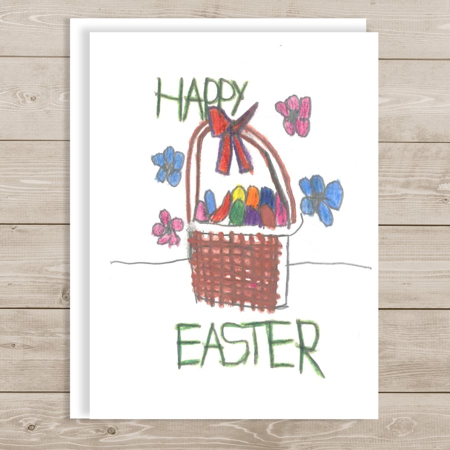 Image of Happy Easter -Blessed and Joyous Holiday Card