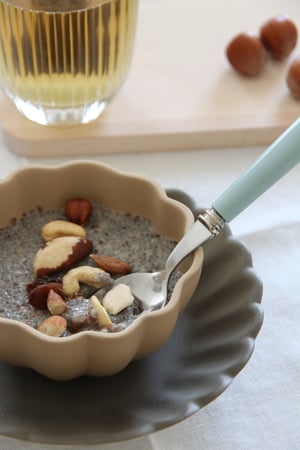 Image of Mardi : chia pudding aux dattes