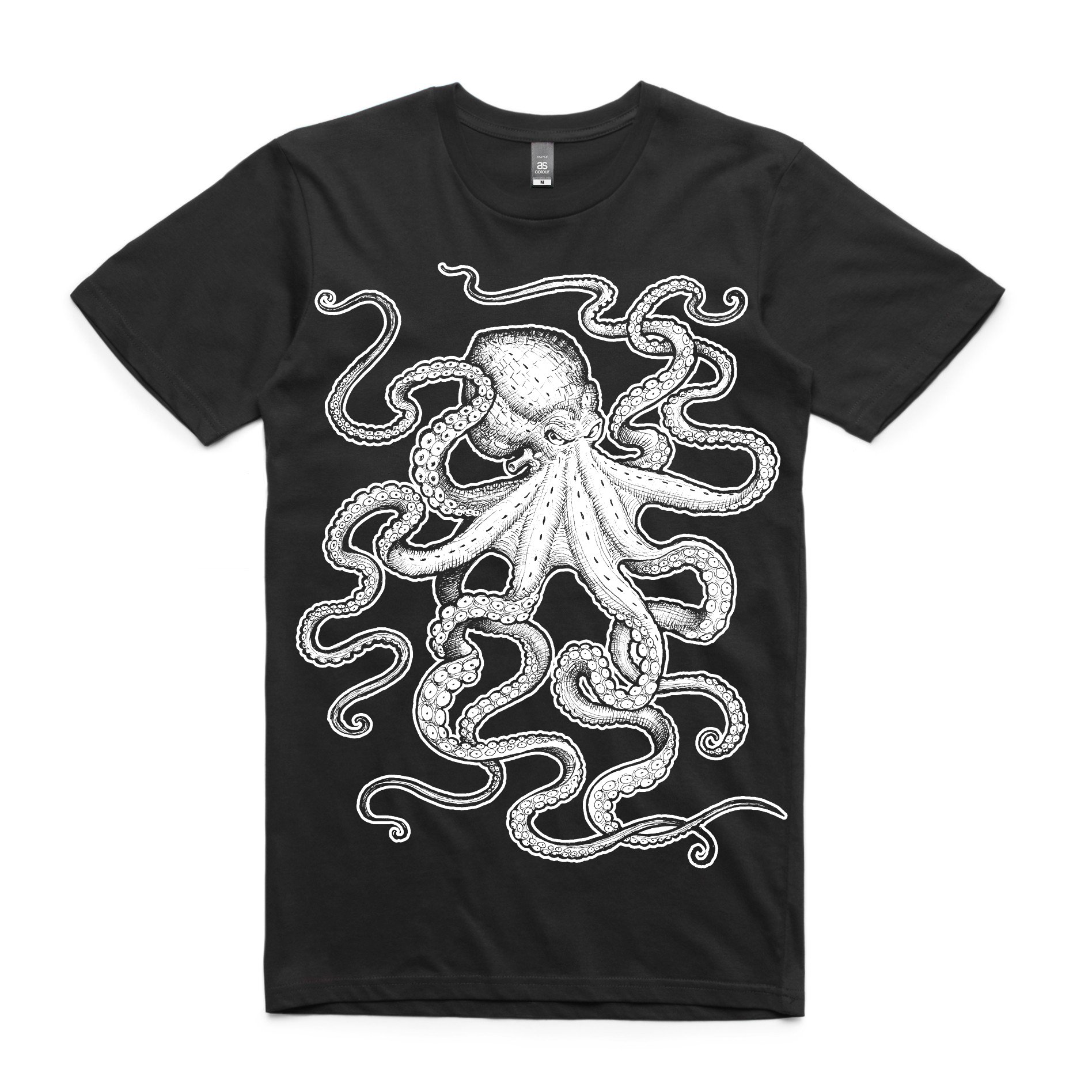 Black Octo Tee | Feral City