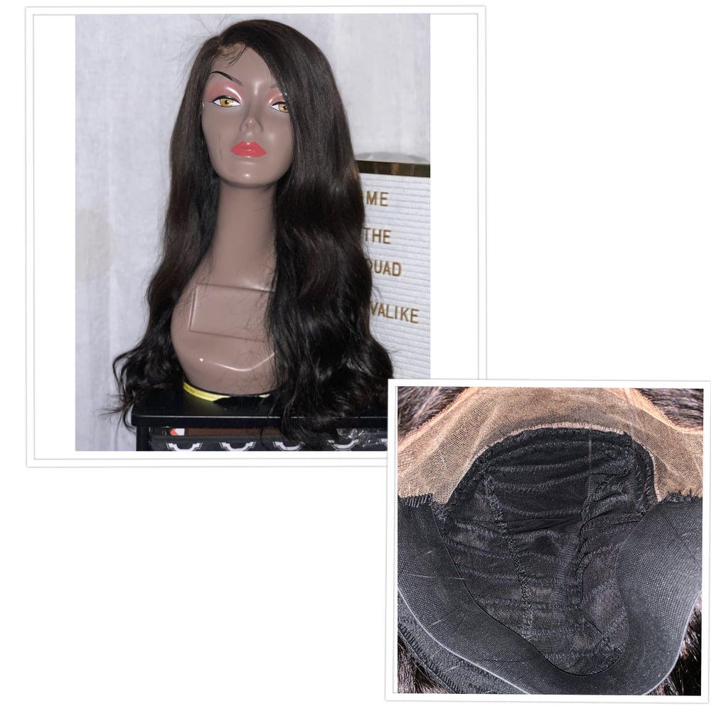 Image of Sewing machine made wig 