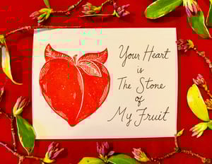 Image of Heart Stone Card