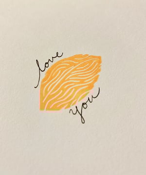 Image of Heart Stone Card