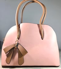 borsa a mano donna in pelle colore rosa antico..