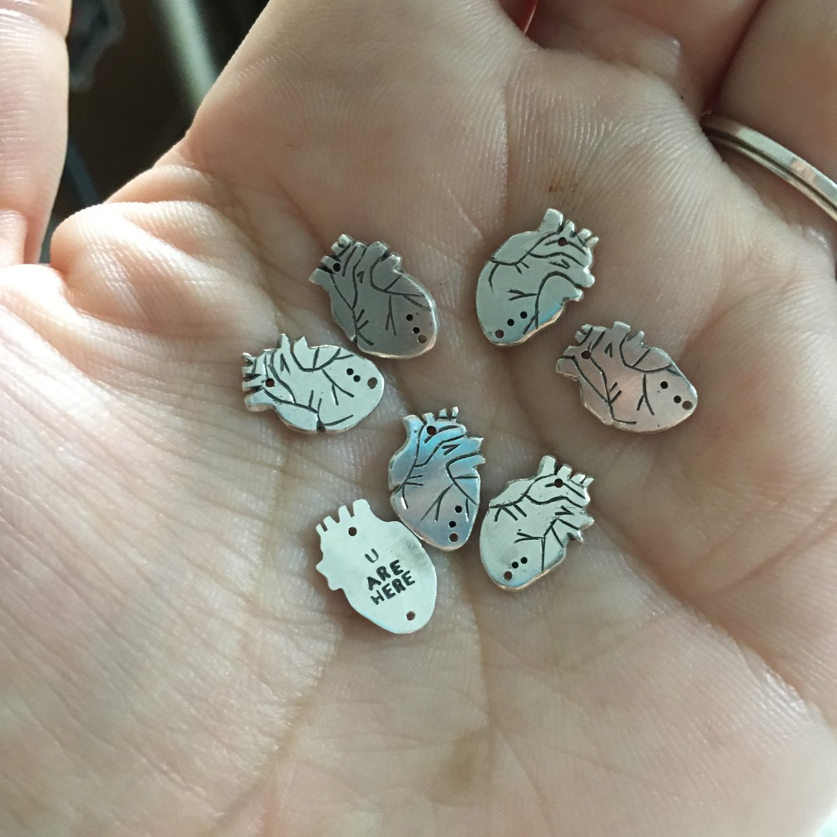 Image of Anatomical heart bracelet