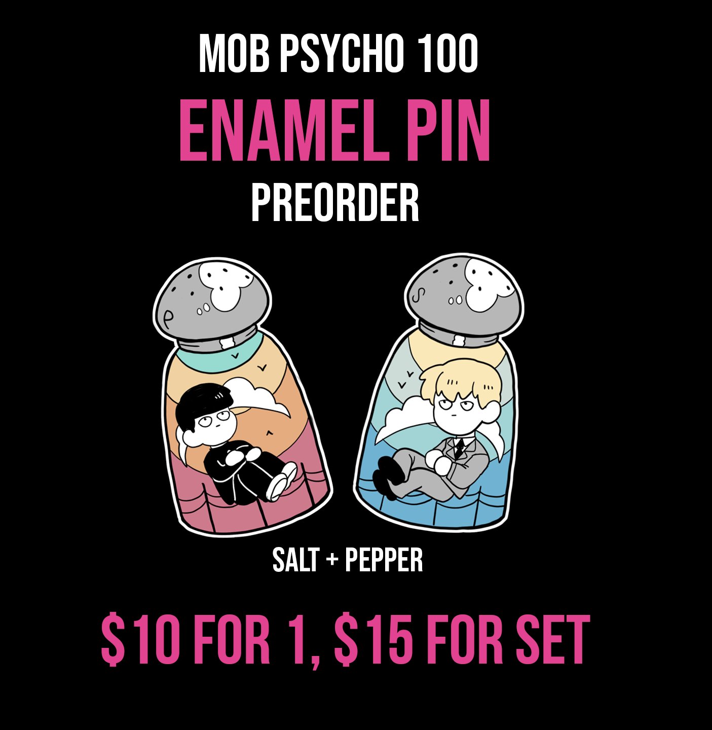 Mob outlets Psycho 100 Pin