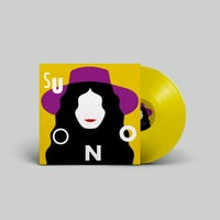 Image 1 of suONO yellow vinyl 180 gr. (Limited edition), artwork by Olimpia Zagnoli